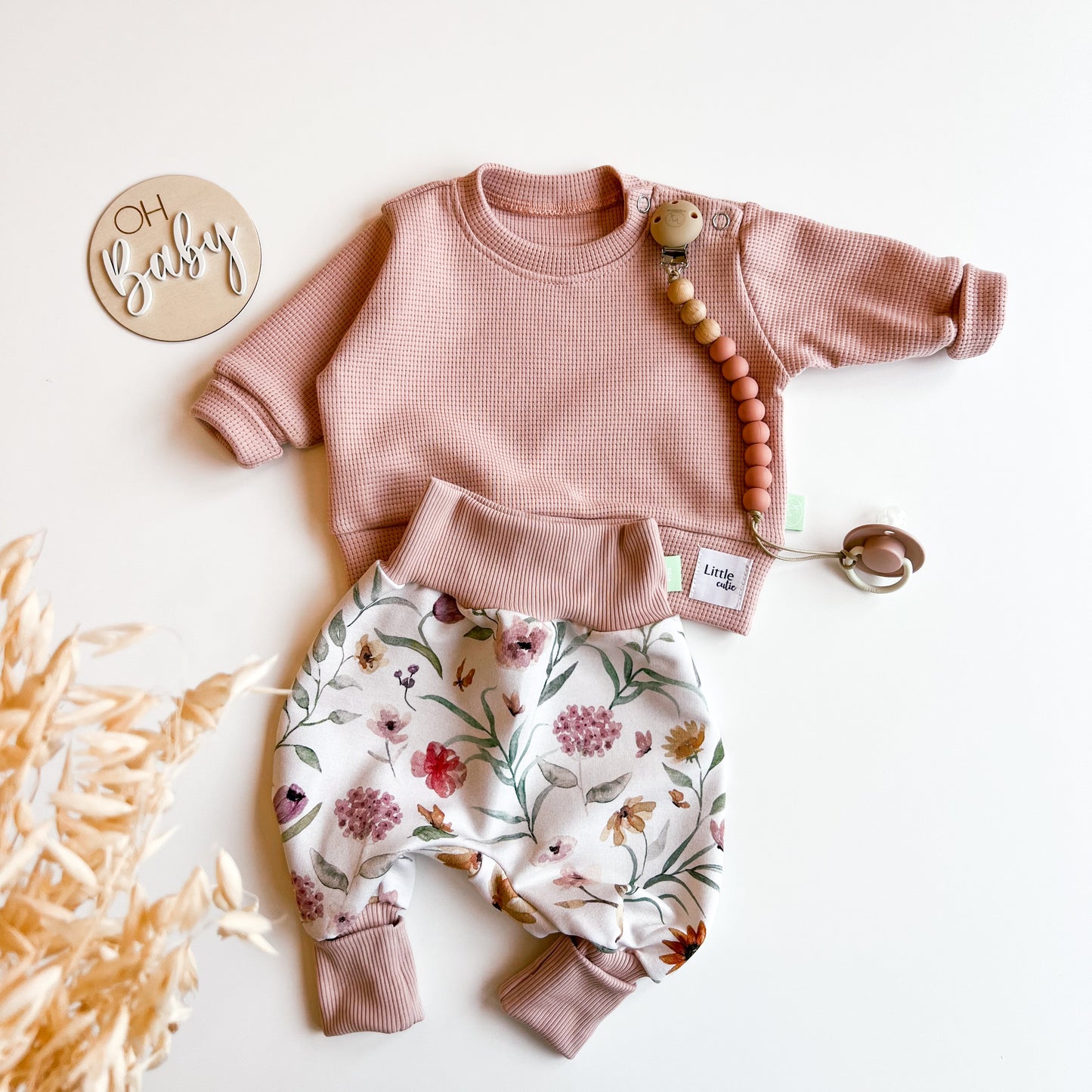 Pullover Lounge für Baby und Kind, Nude