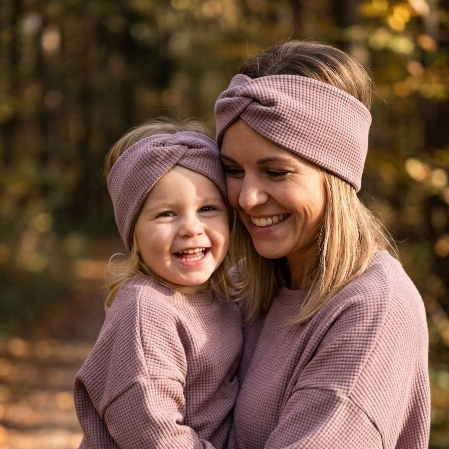 Stirnband, Mauve