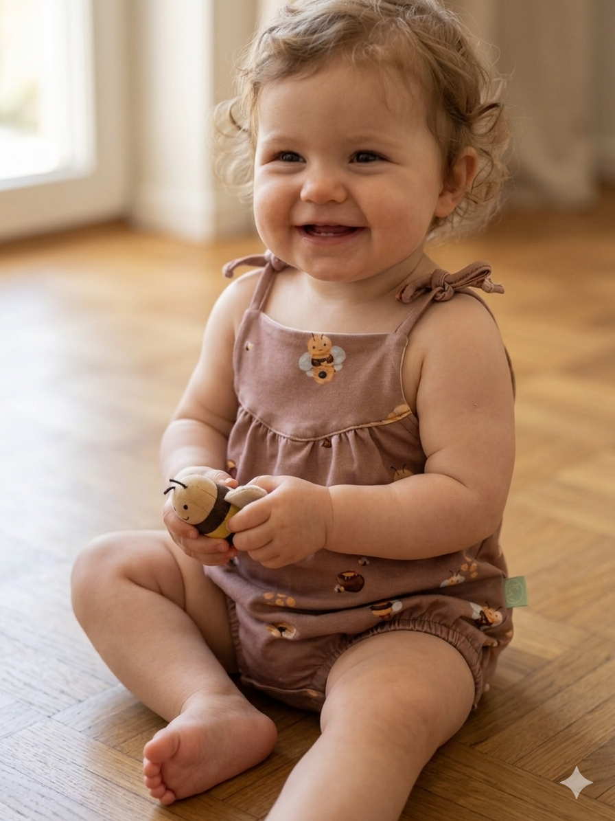 Pop Romper | Strampler, Biene