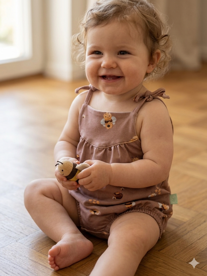 Pop Romper | Strampler, Biene