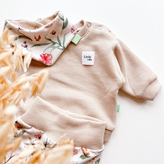 Pullover Lounge für Baby und Kind, beige