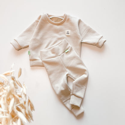 Baby und Kind Set in Hellbeige