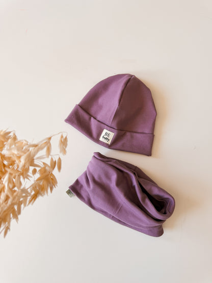 Hipster Beanie in lila