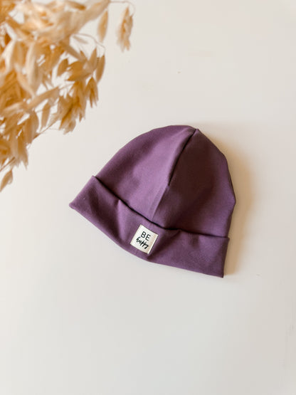Hipster Beanie in lila