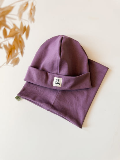 Hipster Beanie in lila