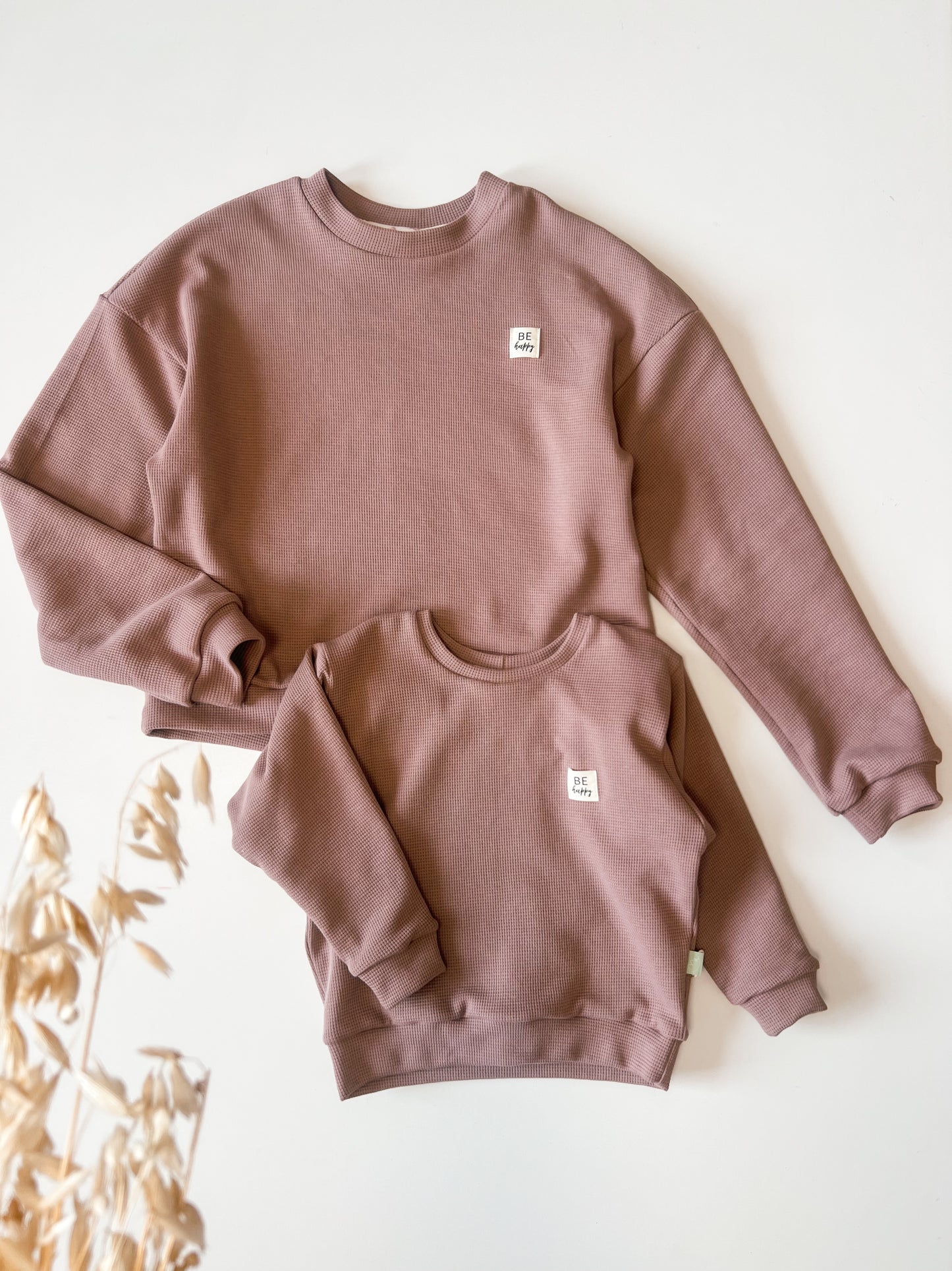 Pullover Lounge für Baby und Kind in Mauve
