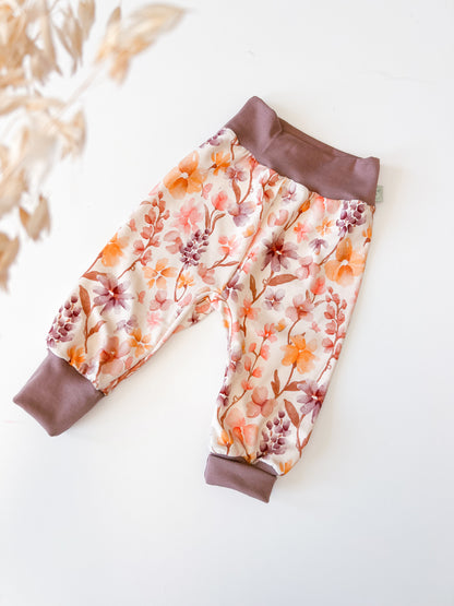Baby und Kind Set Lila - Blumen Mavie