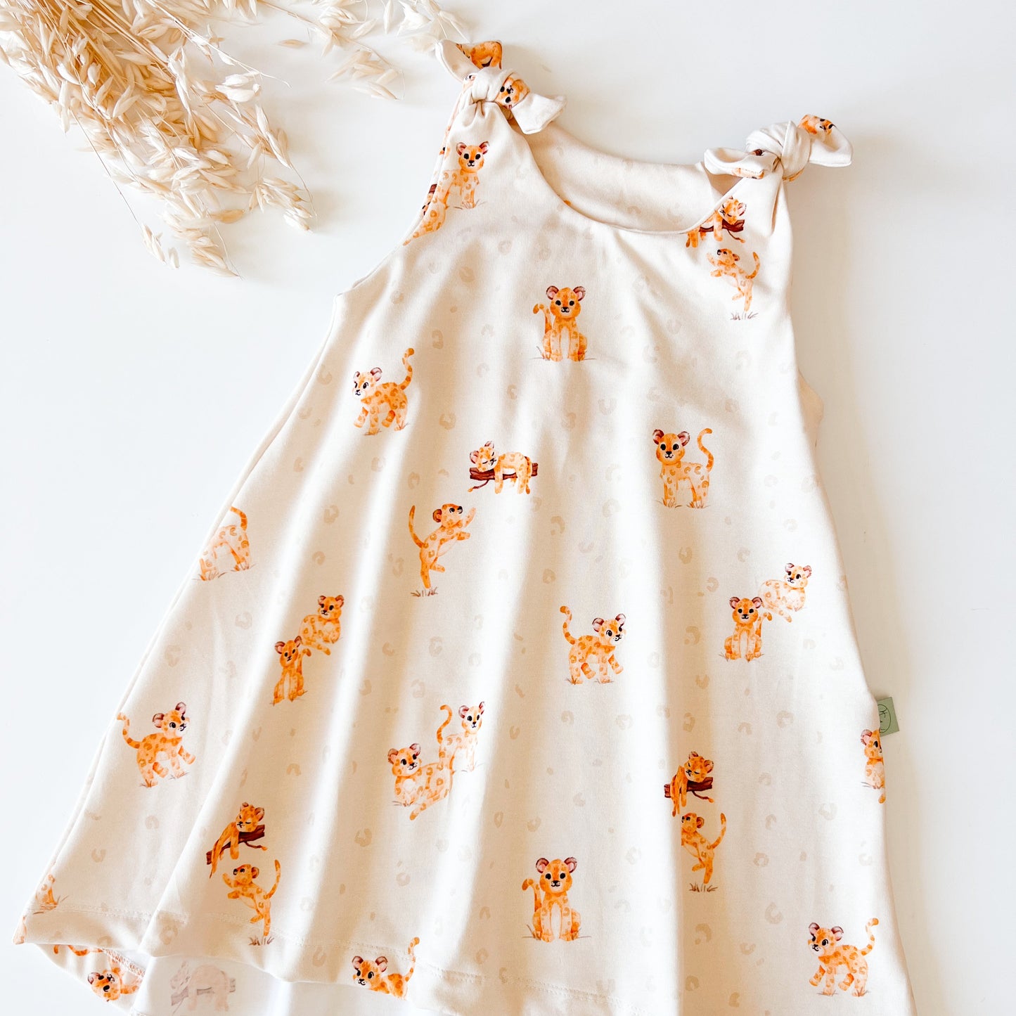 Jersey Stoff - Leopard