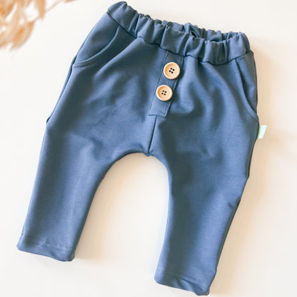 Lounge-Hose für Baby und Kind in Blau