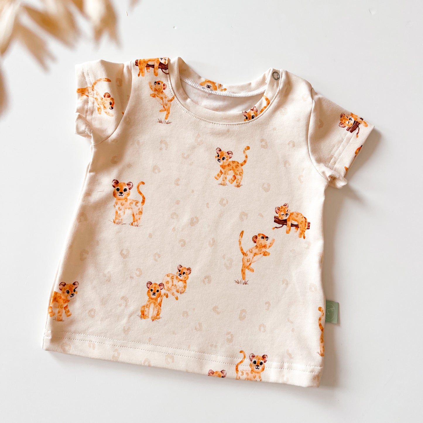 Jersey Stoff - Leopard