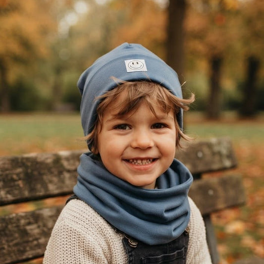 Hipster Beanie, Blau
