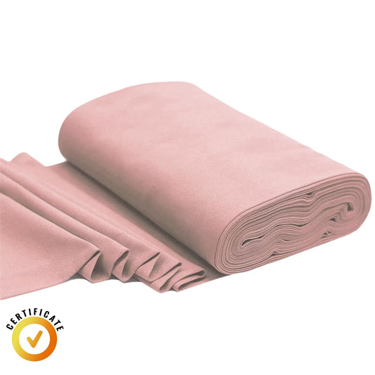 Bündchenstoff Rosa Nude