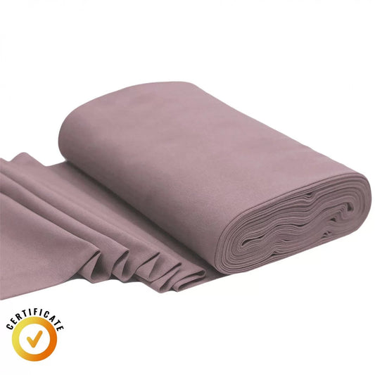 Bündchenstoff Mauve