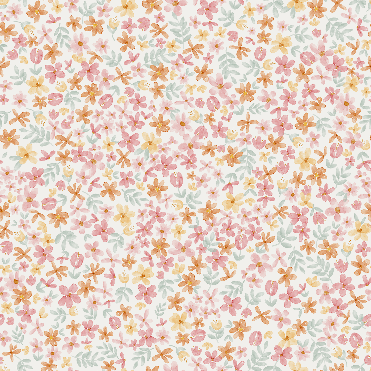 Jersey Stoff - Mini Flowers