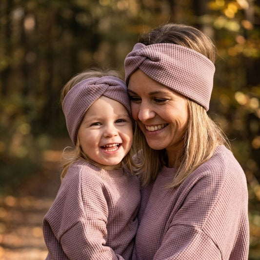 Stirnband, Mauve