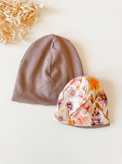Wendemütze für Baby und Kind, Blumen Mavie