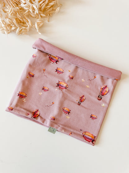 Wendemütze für Baby und Kind, Zeppelin Rosa