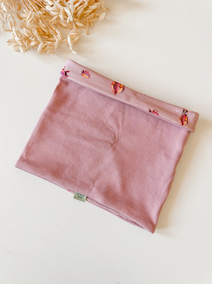 Wendemütze für Baby und Kind, Zeppelin Rosa