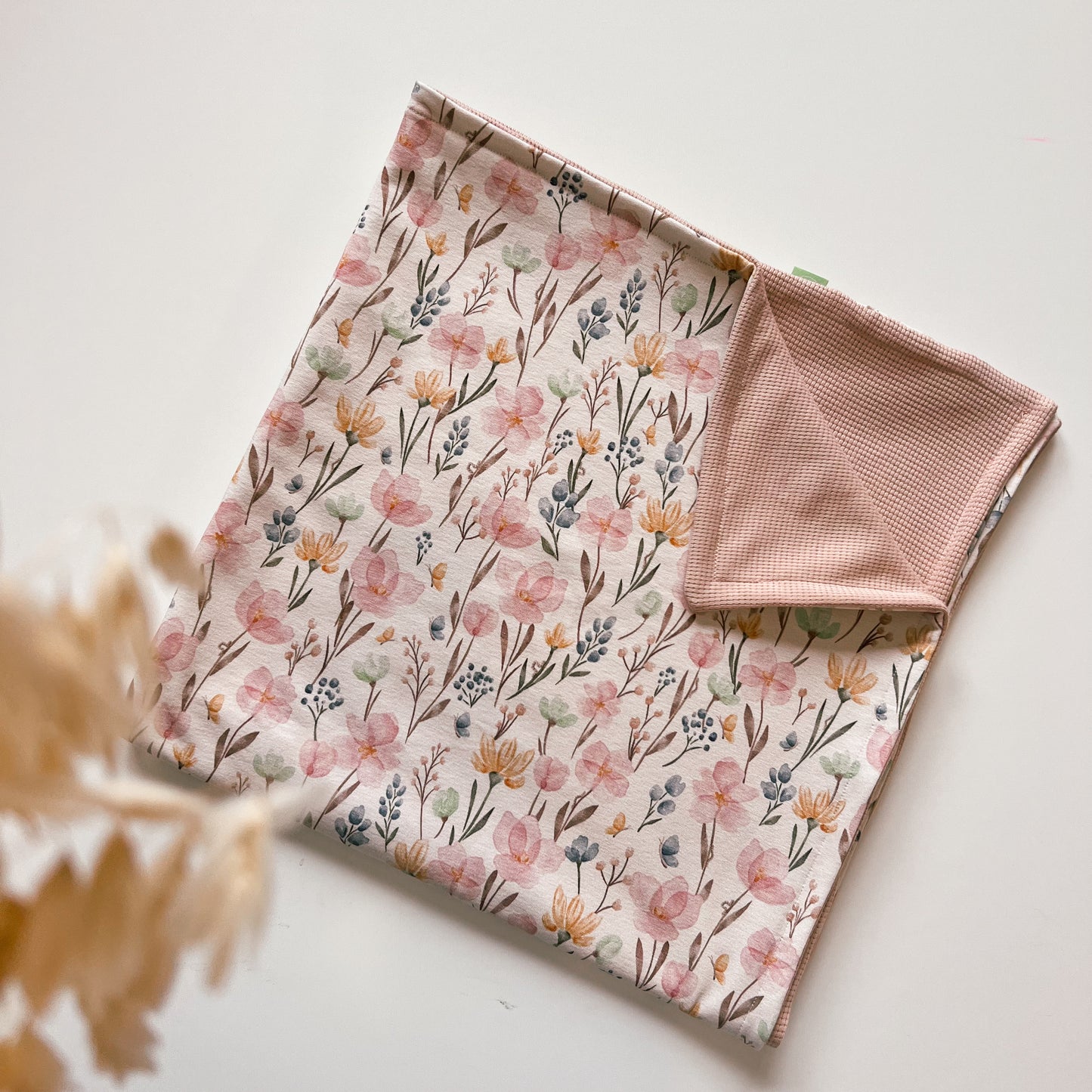 Babydecke  Blumen