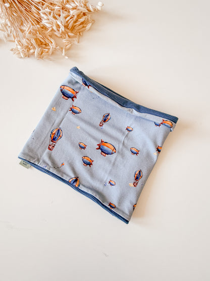 Wendemütze für Baby und Kind, Zeppelin  Blau