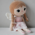Personalisierter Metoo Engel  in Rosa, 48 cm