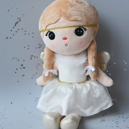 Personalisierter Metoo Engel in Weiss, 48 cm